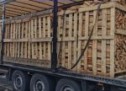 Aproape 45 de metri cubi de material lemnos, fără proveniență legală, confiscați de polițiștii bihoreni