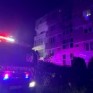 Incendiu în miez de noapte, la un bloc din Aleșd