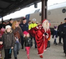 Moș Crăciun sosește sâmbătă, 22 decembrie, în Gara Oradea