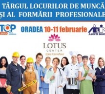 AJOFM Bihor organizează Târgul Locurilor de Muncă și al Formării Profesionale (10-11 februarie)