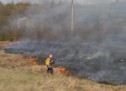 13 incendii de vegetație uscată produse în interval de 10 ore în Bihor