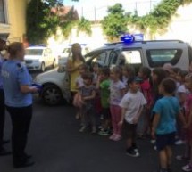 Elevi în vizită la Poliția Locală Oradea