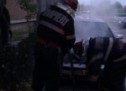 Un autoturism a luat foc ieri pe o stradă din Oradea