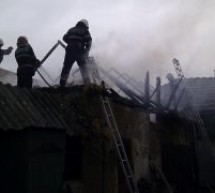 Incendiu produs la o gospodărie din Salonta