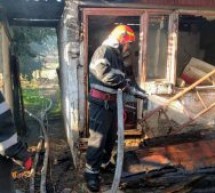 Șase incendii izbucnite ieri în Bihor