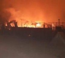 Incendiu de proporții produs aseară în Salonta