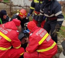 Bărbat salvat din fântână de pompierii din Marghita