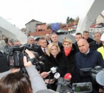 Podul Centenarului a fost deschis în prezența comisarului european Corina Crețu