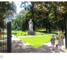 Pregătiri pentru reamplasarea statuii lui Emanuil Gojdu în Parcul 1 Decembrie din Oradea