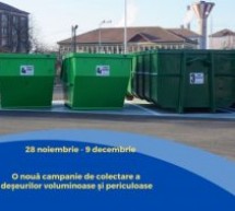 Începe o nouă campanie de colectare a deșeurilor voluminoase și periculoase în Oradea