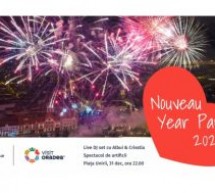 Nouveau Year Party 2023 în Piața Unirii din Oradea