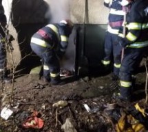 Explozie în subsolul unui bloc din Oradea