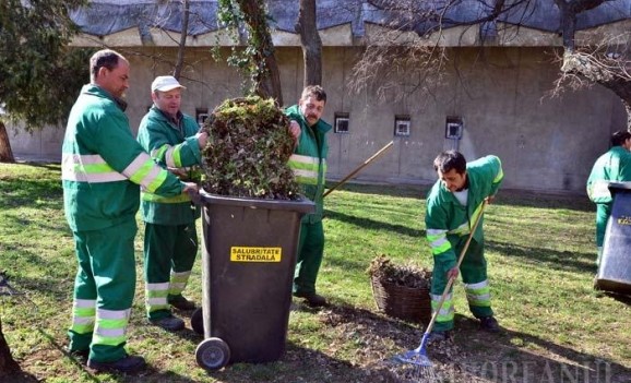 Oradea: A început campania de curățenie de primăvară
