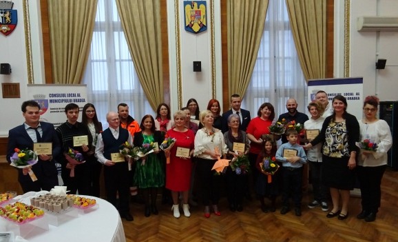 ASCO Oradea i-a premiat pe voluntarii care activează în domeniul social