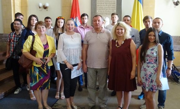 Studenții Școlii de vară internaționale din Oradea, în vizită la Primărie