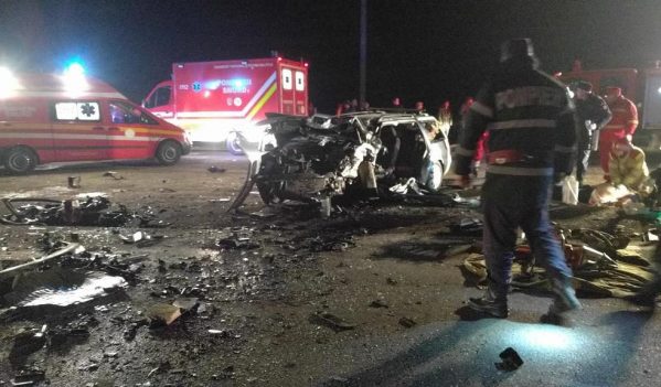Grav accident de circulație produs în Lugașu de Jos. Două persoane au decedat