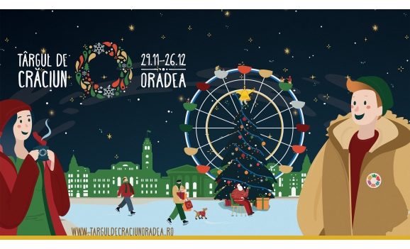 Târgul de Crăciun Oradea 2019 se ține în perioada 29 noiembrie-26 decembrie