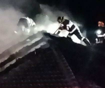 Incendiu la o casă din Aleșd