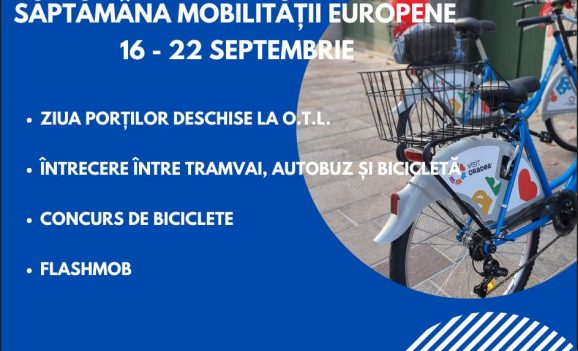 Oradea se alătură „Săptămânii Europene a Mobilităţii”