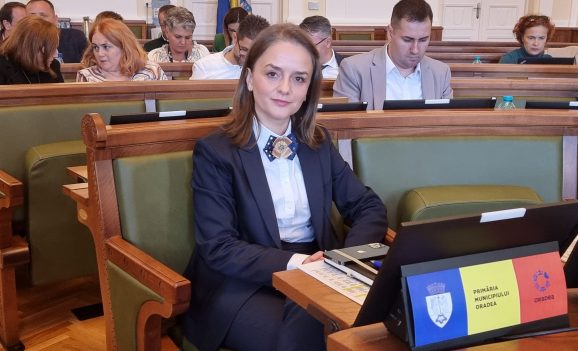 Antonia Nica este noul viceprimar al municipiului Oradea